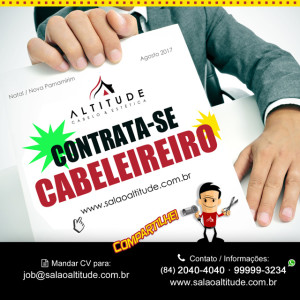 Contrata-se Cabeleireiro