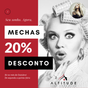 Promoção de Mechas - 20% de desconto