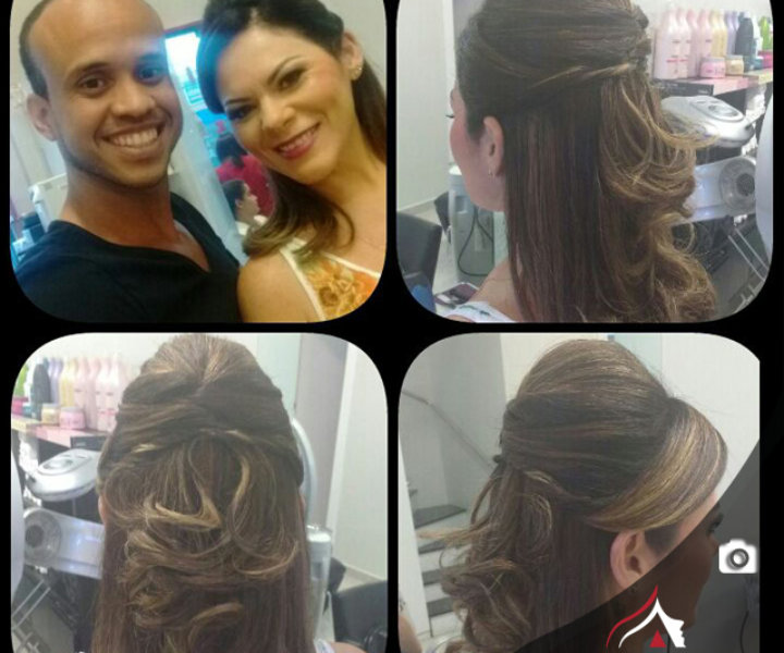 Cabelo e maquiagem por Diego, no salão Altitude.