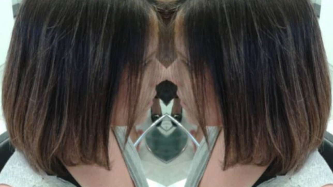 Castanhos iluminados, ombré em cabelo curto/médio, por Diego, no salão Altitude.