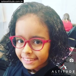 Corte infantil cabelo cacheado