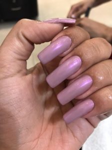 Unhas grandes naturais