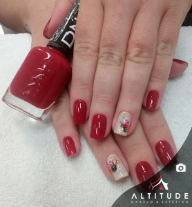 Unhas vermelhas