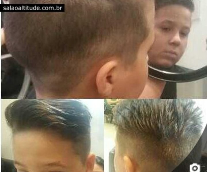 Corte masculino em degradê • Salão Altitude