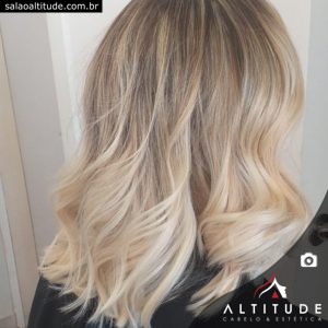 Mechas, cabelo loiro