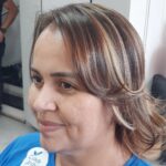Mechas com corte (depois)