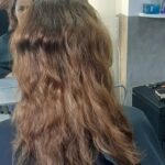 Mechas com corte (antes)