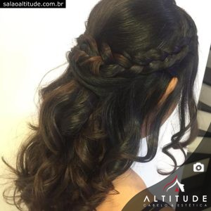 Penteado com trança