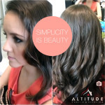 Produção - Cabelo e make por Cristina