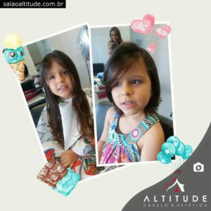 Corte infantil feminino