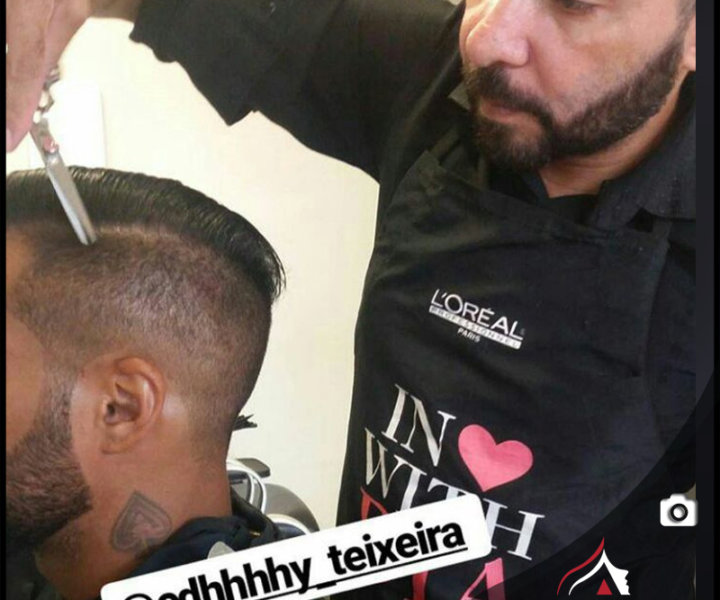 Corte de cabelo infantil masculino com desenho • Salão Altitude