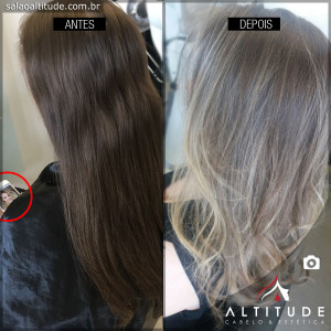 Mechas (antes e depois)