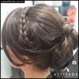 Penteado com trança