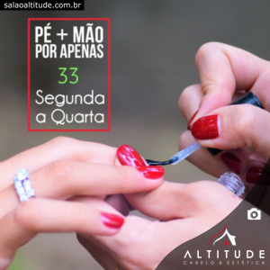 Promoção pé e mão